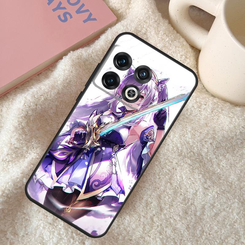 Genshin Impact Keqing Case For Oneplus 8T 9RT 10T 8 9 11 10 Pro Oneplus Nord CE 2 Lite Ace N10 N20 N100 N200 Cover