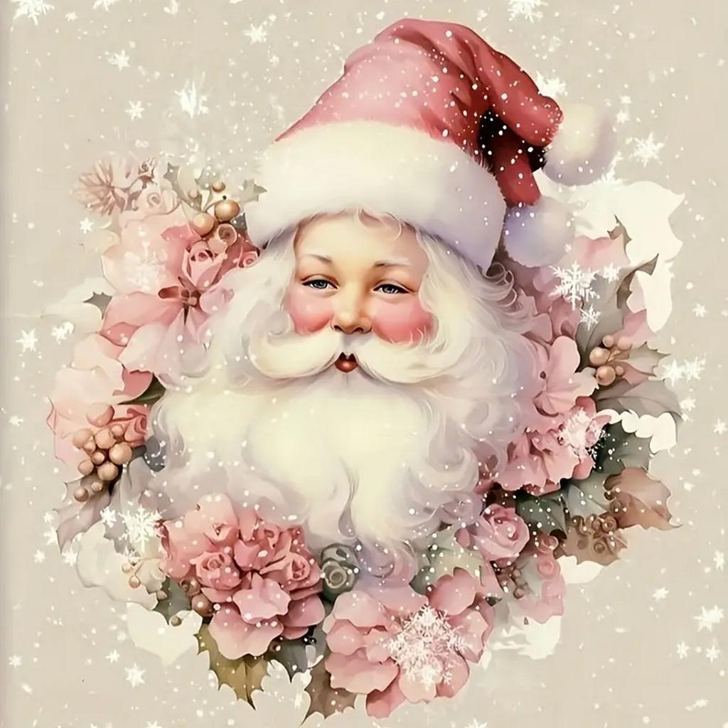 DIY Полная круглая алмазная картина вышивка крестом Счастливого Рождества Санта-Клаус Снеговик Домашнее украшение Искусство Алмазная живопись 5d Алмазная художественная живопись