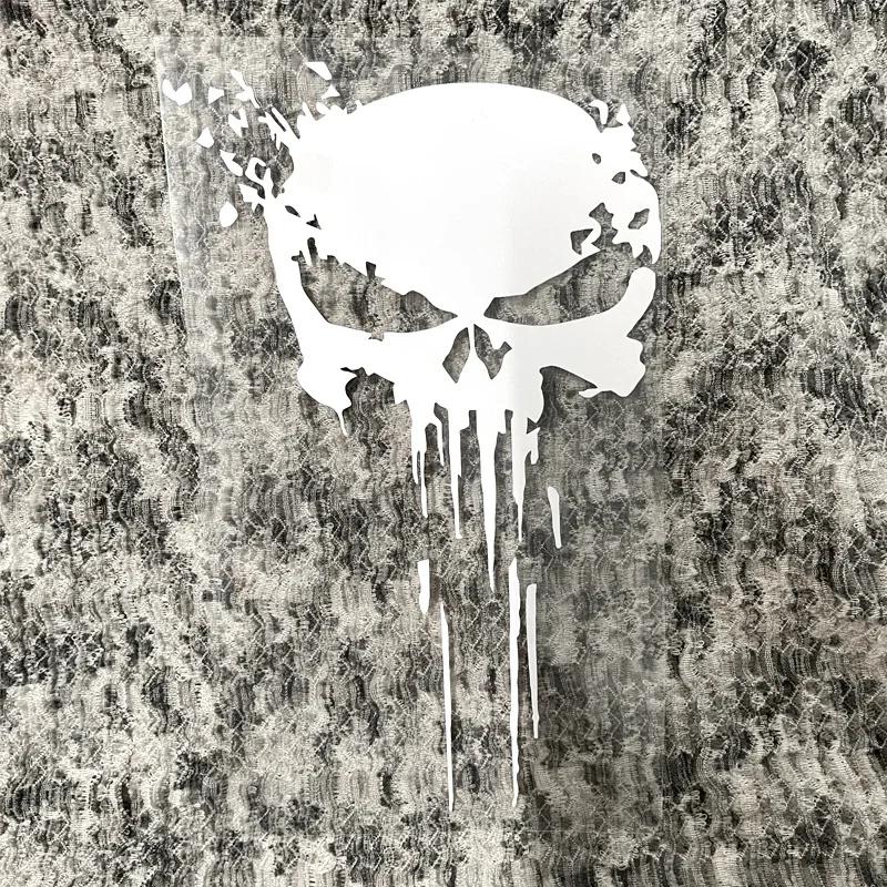 Кровавый Череп Наклейка на Мотоцикл Гоночная Боковая Часть Кузова Топливный Бак Крутой Шлем Маслостойкие Наклейки для Ktm Aprilia Yamaha Kawasaki Suzuki BMW