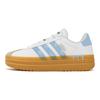 adidas VL Court Bold Соленая Карамель Сыр Устойчивые к истиранию Нескользящие Низкие Скейтбордические Кроссовки Женские Белый Синий IH3083(Команда529-)