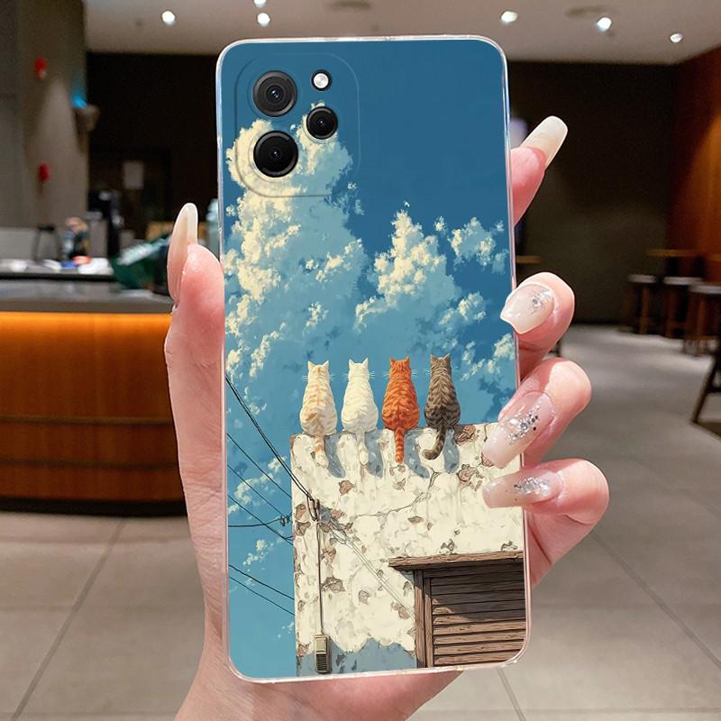 Чехол для Huawei Nova Y61 Y 61 EVE-LX9 Y62 Plus Чехол для телефона Эстетичный Роскошный Милый Крутой Мальчик Девочка Прозрачный Силиконовый Задний Чехол