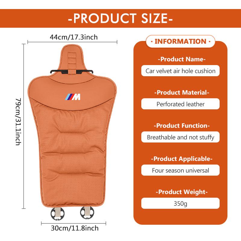 For BMW 1 Se E88 For BMW Car Seat Cushion Luxury Leather Support Pad Sponge Seat Cover E30 E34 E36 E39 E46 E52 E53 E60 E61 E62 E70 E71 E83