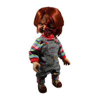 Чаки Мега Масштаб Лицо Пиццы от Play MEZCO TOY 15-дюймовая Фигурка, Чаки, Детские Игры 3,