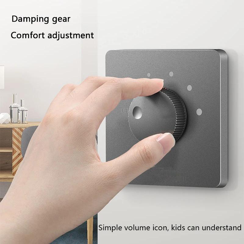 Constant Pressure Horn Adjust Volume Switch, Background Music Sound Control Switch Controller, Sound Control Knob Horn Regulator