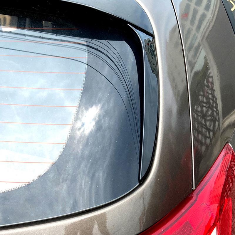 Улучшите стиль вашего Kia Sportage R 2011 2015 с помощью черной накладки на боковое крыло заднего спойлера. Прямая замена