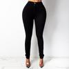 Women's High Waist Slim Pencil Jeans - European and American Style 2023 Collection