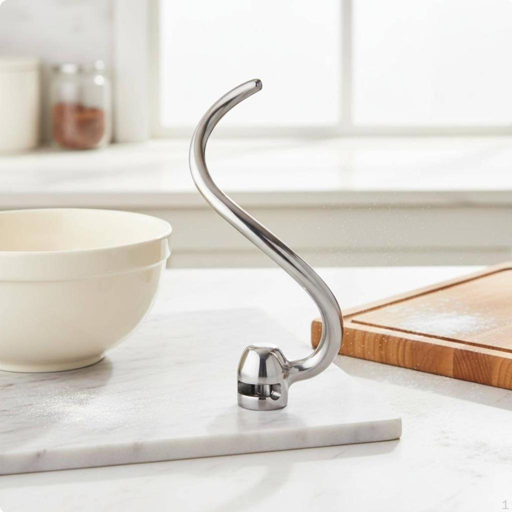 Stainless Steel Bread Hook FoodGrade Stand Mixer Kneading Rustproof Kitchen Appliance Part