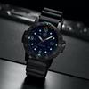 Часы Luminox LUMINOX Sea Bass Carbonox с зеленым логотипом, темно-синие, модель 44 мм, сделано в Швейцарии, X2.2003 [продукт]