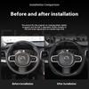 Car Steering Wheel Cover 37-38cm Leather Anti-slip Accessories ,For Volvo XC60 XC90 S60 V50 V90 S80 C40 XC40 V70 C30 XC70 S90