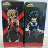 Bandai Anime My Hero Academia 17 см Фигура Изуку Мидория Кацуки Бакуго Модель куклы из ПВХ Коллекция для игрушек отаку