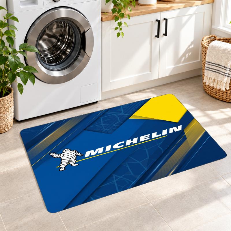 Фланелевый коврик для кухни Michelin Мягкий ковер Нескользящий напольный ковер Домашний декор
