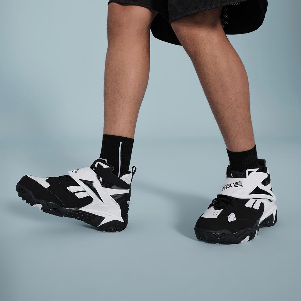 Reebok Preseason 94 Mid 'Черно-белый' Мужской 100202788