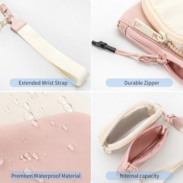 Водонепроницаемый нейлоновый женский клатч Lulu: Стильный мини-кошелек для монет и держатель для карт