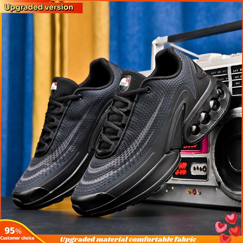 Мужские Женские PU воздушная подушка Амортизирующие Кроссовки Задний каблук ТПУ Обернутый Марафон Спортивные Мужские кроссовки Женская обувь кроссовки