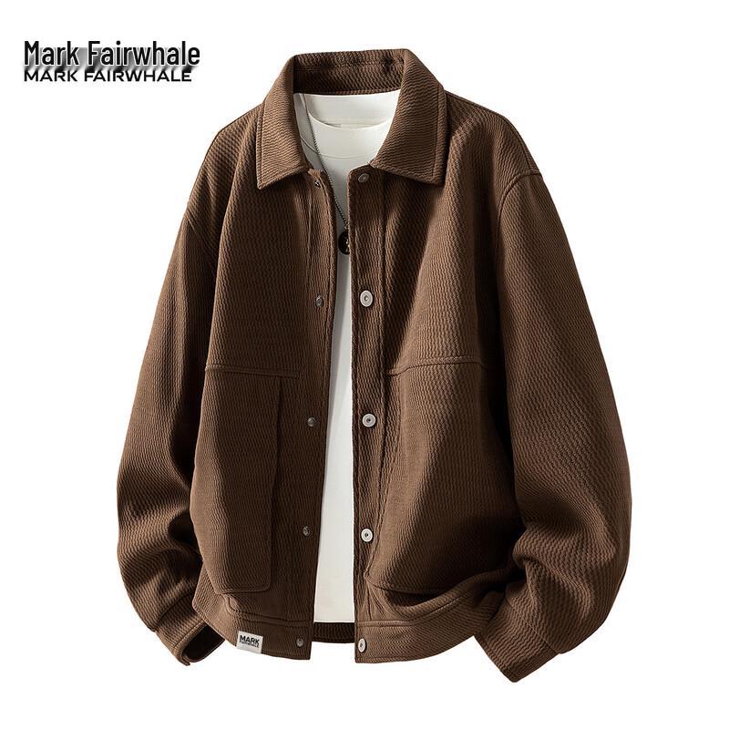 Mark Fairwhale Men's Trendy Casual Stretch Jacket