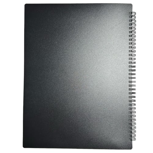 RPJ Music Score File, Sheet Music File, 30 Sheets (60 Pages), A4/A3 Size, Double-Sided, Write-In, Ring Closure, Hard to Close, for Brass Band, Piano,