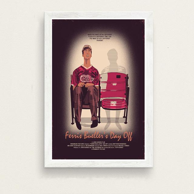 Ferris Bueller's Day Off Movie Classic Art Painting Vintage Canvas Poster Wall Home Decor