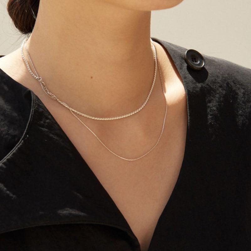 FINNLEE REST IN CITY 19 NECKLACE - SILVER