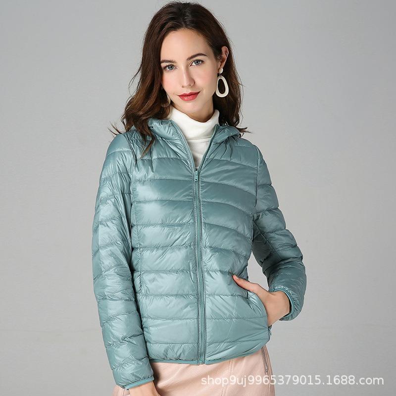 Down Jacket Women's Short Lightweight Thick Warm Slim Fashionable Jacket