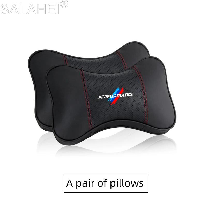 Car Seat Neck Pillow Headrest Cushion Protection Shoulder Pads For BMW Performance M2 M3 M4 M5 M6 E46 E90 E60 F10 F30 Accessorie msbr98
