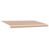 Retractable Awning Multicolor 500 x 300 cm