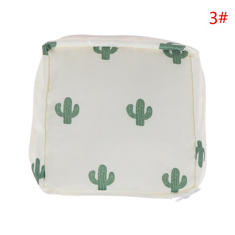 Cute Sanitary Pad Tampon Storage Bag Portable Travel Bag Makeup Bag Earphone Bag