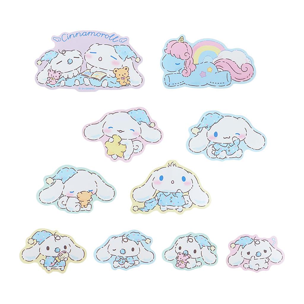 Sanrio Набор наклеек Cinnamoroll Stickers 241024 (Время спать)
