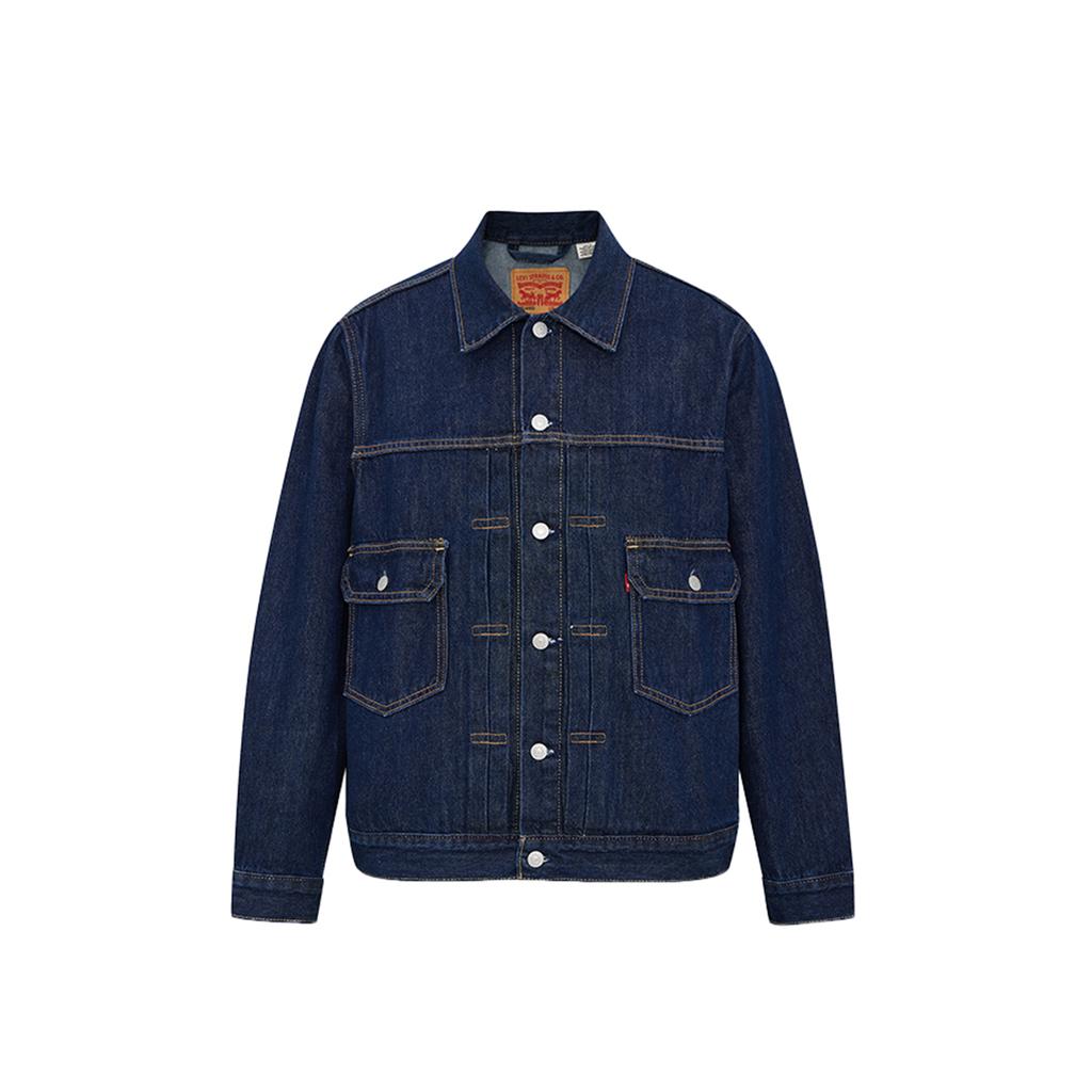 Levi's Джинсовая куртка мужская темно-синяя A7632-0000