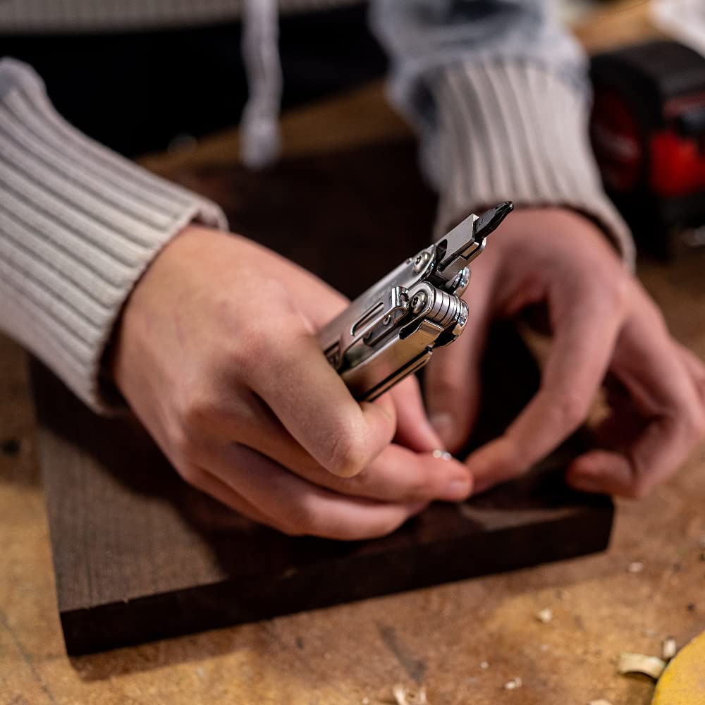 Leatherman Мультитул CURL Нейлоновый чехол с клипсой для кармана Японская 25-летняя гарантия [Оригинальный продукт]