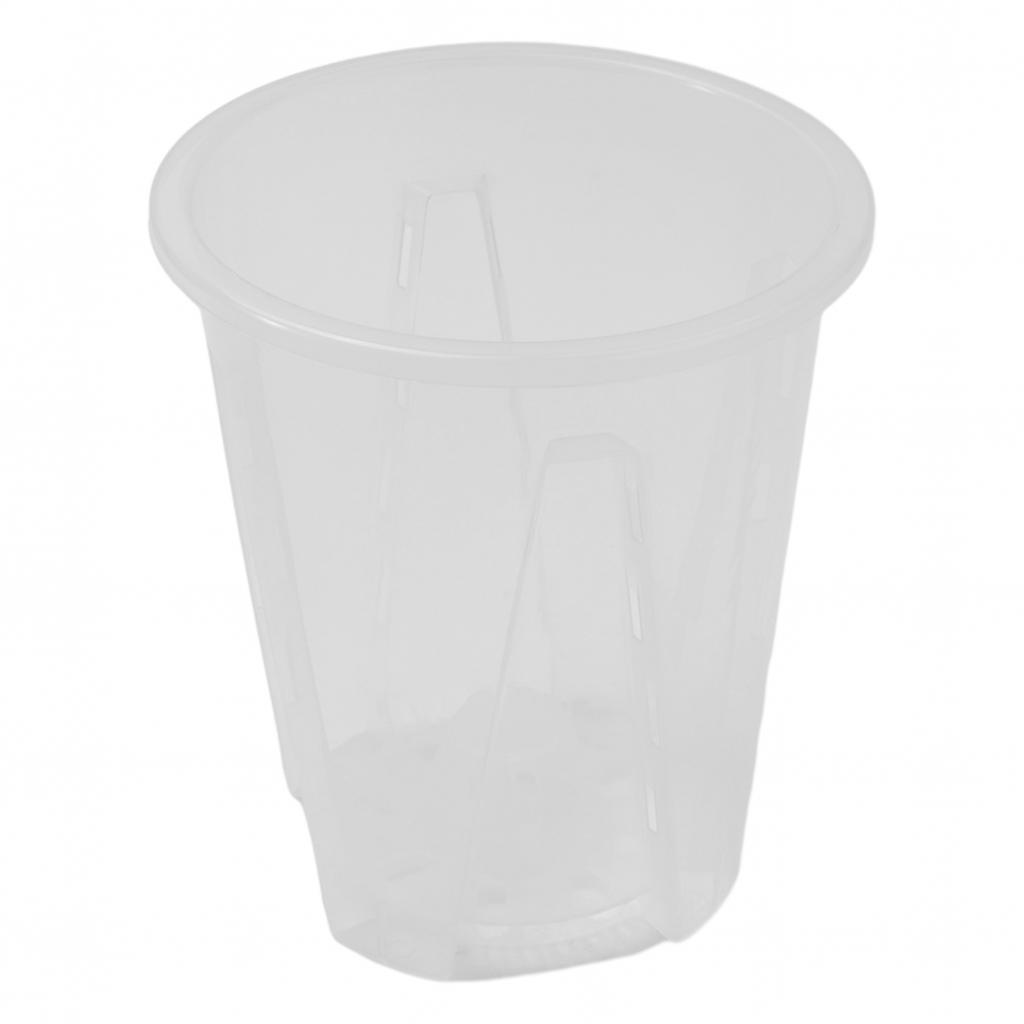 Контрольный прозрачный горшок пластиковый цветочный горшок с устьичным растением