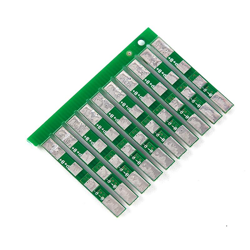 10 шт. 1S 3,7 В 3A литий-ионный Bms PCM плата защиты аккумулятора PCM
