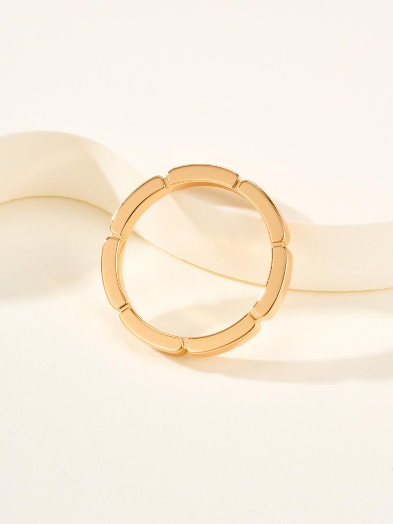 Узкое кольцо с бриллиантами Трехцветное кольцо для повседневного ношения Изысканное мастерство для мужчин и женщин Подарки для мужчин и женщин Подарок на день рождения