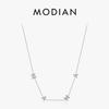 925 Sterling Silver Classic Letters MAMA Pendant Necklaces Rose Gold Color Link Chain For Women Jewelry Christmas Gifts