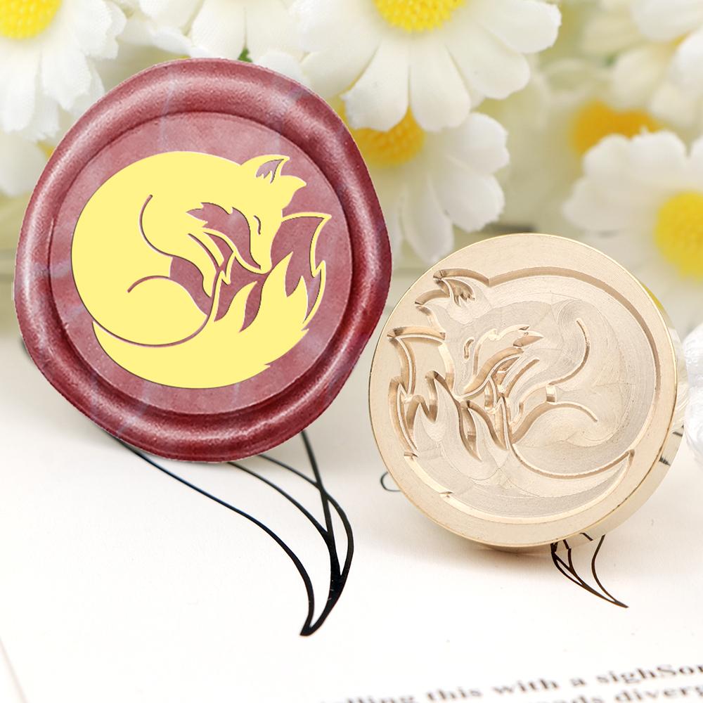Коллекция животных Сменная головка для восковой печати Латунная головка для опечатывания Только для креативных подарков Конверты Приглашения Открытки