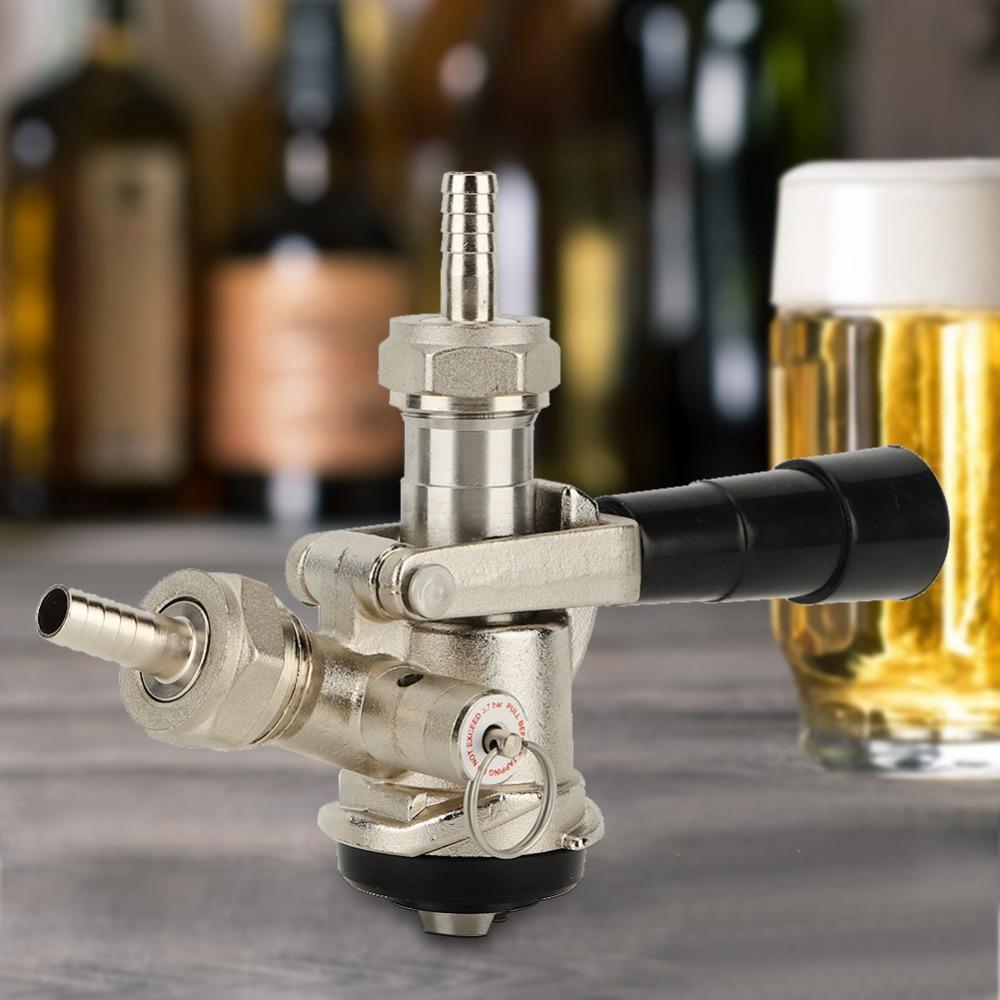 7 piece Hose Clamp Safety Pressure Relief Valve Keg Coupler D System  US Domestic Beer