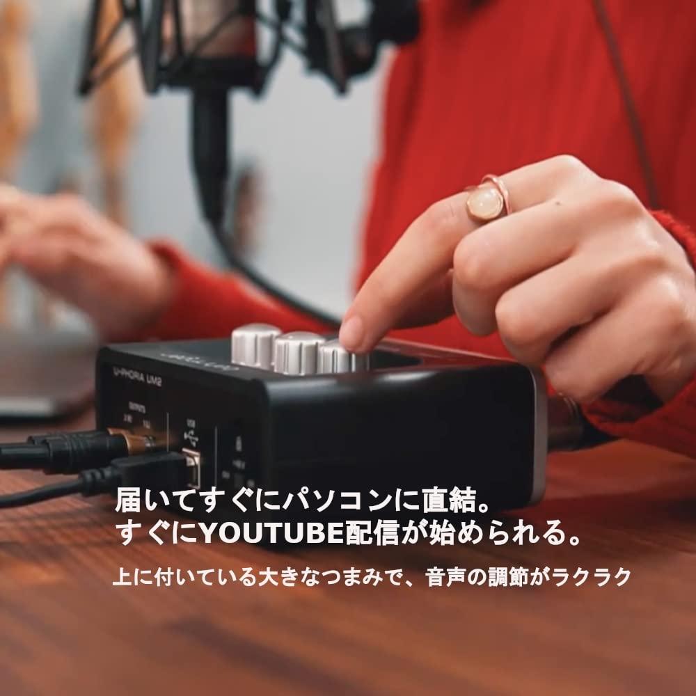 Behringer 2 Input 2 Output USB Audio Interface Black 1-Channel UM2 U-PHORIA