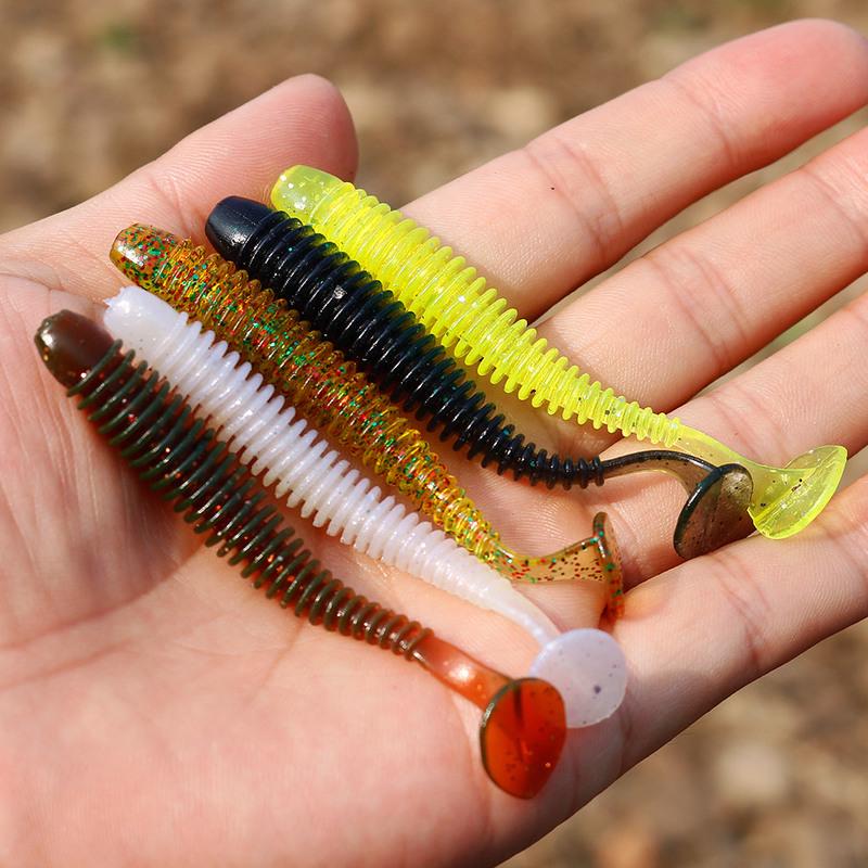 Рыболовные приманки Искусственные мягкие приманки Рыболовные черви Окунь Форель Судак Пресноводные снасти для ловли карпа