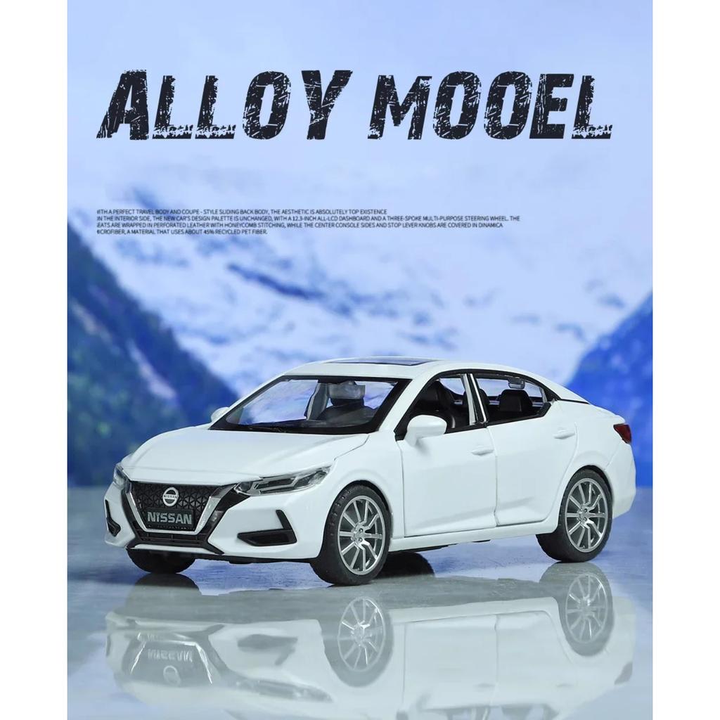 1/32 Nissan SYLPHY Литая из сплава Игрушечная модель автомобиля Звук и Свет Игрушка Коллекционные предметы Подарок на День Рождения