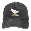 Washed Men's Baseball Cap Cockatoo Rain Shoes Trucker Snapback Caps Dad Hat Parrot Birds Pet Golf Hats