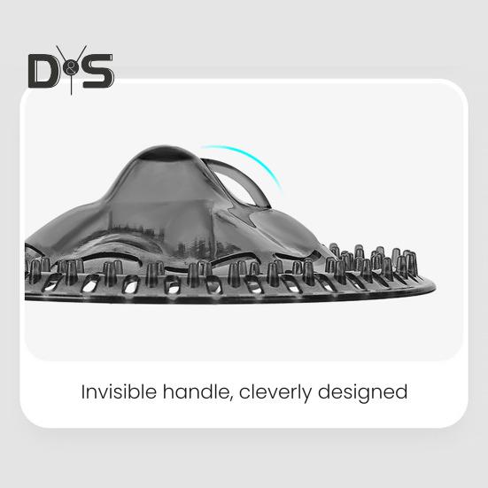 10 шт. Пластиковые заглушки для волос в сливном отверстии для пола, сетчатые крышки, простая установка, средство для домашнего обслуживания