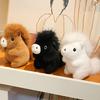 Horse Plush Doll Fat Mini Stuffed Animal Toy Cute Horse Plushie Soft Realistic Horse Ornament Kids Birthday Gifts
