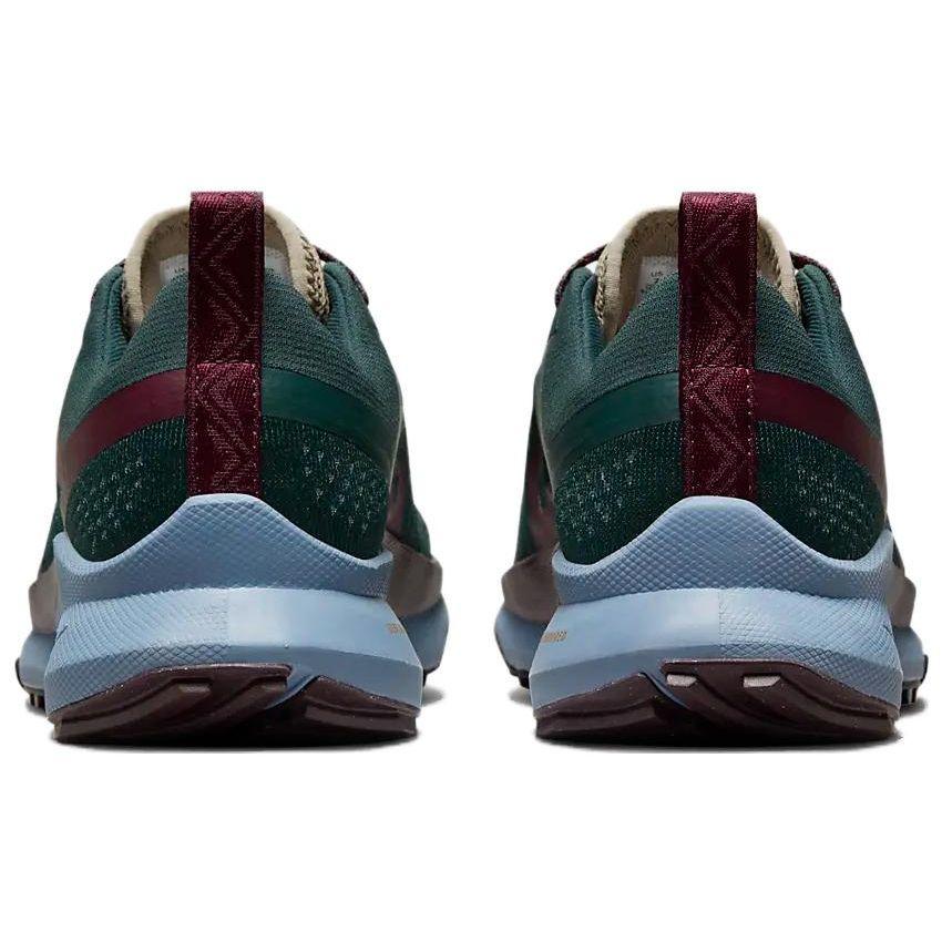 Nike React Pegasus Trail 4 Deep Jungle Night Maroon Женские кроссовки Зеленый хаки Пепельно-шифер DJ6159-301