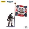 JOYTOY Warhammer Astra Militarum Cadia Commando Squad Veteran Regimental Flag Scale ABS PVC Action Figure 40,000 1/18 & Pre-painted