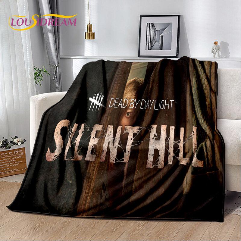 Мягкое плюшевое одеяло с фильмами ужасов Silent Hill, фланелевое одеяло для гостиной, спальни, кровати, дивана, чехол для пикника