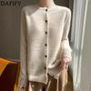 Women's Fashion Casual Fall Winter Solid Color Print Long Sleeve O-Neck Sweaters