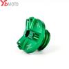 For Kawasaki Z650 Z 650 2017-  2022 Accessories Motorcycle Front Rear Brake Fluid Cover Engine Oil Filler Cap Protector