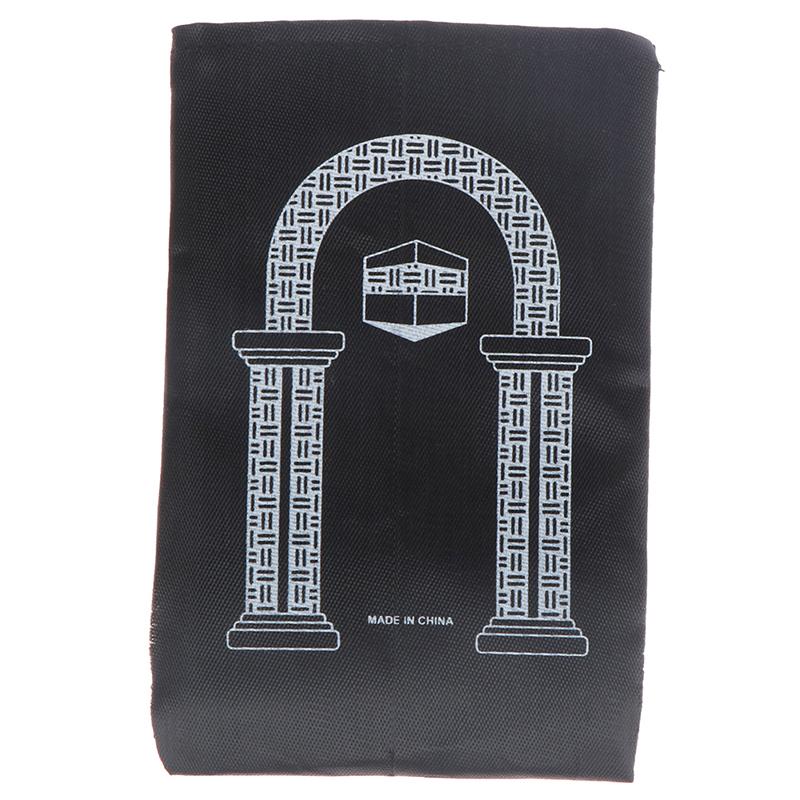 Портативный водонепроницаемый коврик для мусульманской молитвы, коврик для поклонения в путешествиях с карманом для паломничества, уличный ковер