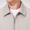 Antonio Men's Minimalist Business Casual Zip-Up Jacket