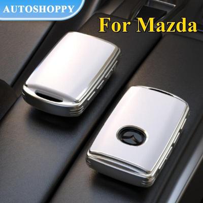 Абсолютно новый чехол для ключей из ТПУ с 3 4 кнопками для Mazda 3 Alexa CX30 CX-4 CX5 CX-5 CX8 CX-8 CX-30 CX9 Защитный брелок без ключа
