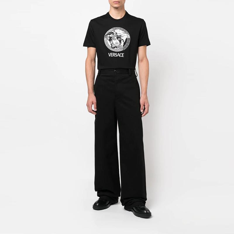 VERSACE Medusa Printed Crewneck T Shirt 1006984-1A04967-1B000